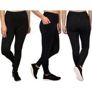 Spyder Black Stretch Yoga Running Skiing Leggings Medium M